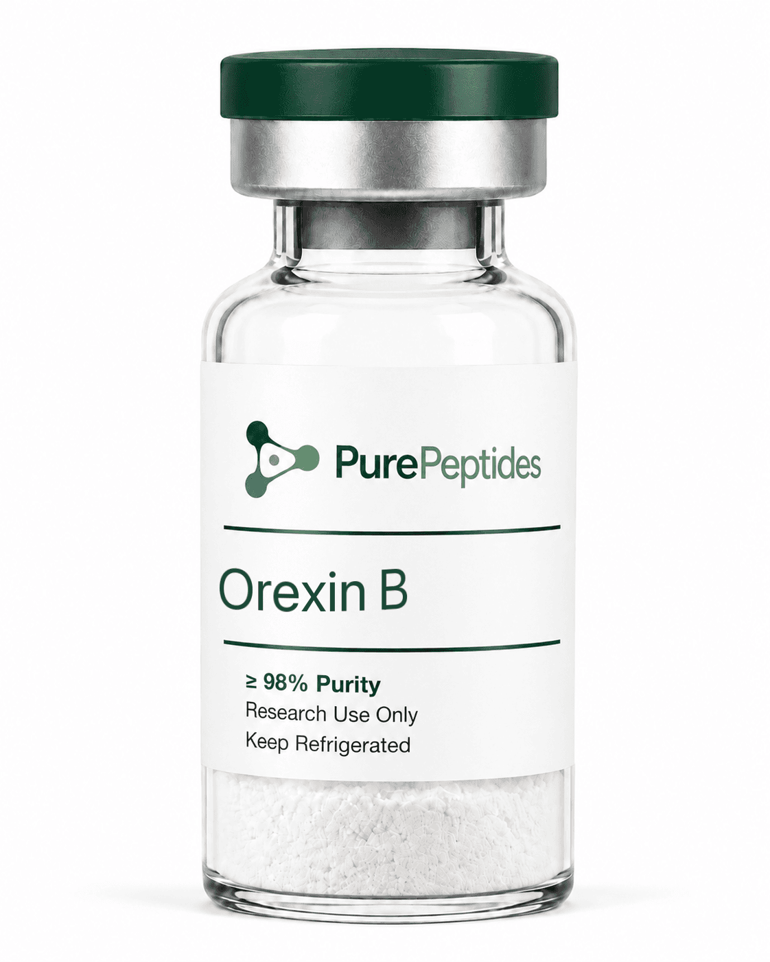Orexin B péptido de investigación — ≥98% pureza por HPLC — CAS 205120-58-9 — polvo liofilizado para investigación de laboratorio in vitro — Pure Peptides