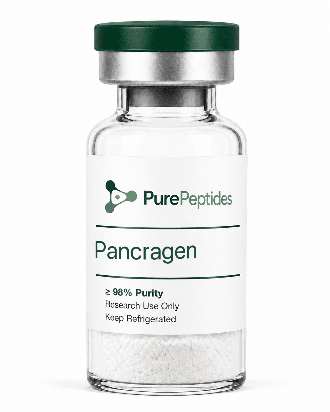 Pancragen péptido de investigación — ≥98% pureza por HPLC — CAS N/A (Khavinson bioregulator) — polvo liofilizado para investigación de laboratorio in vitro — Pure Peptides