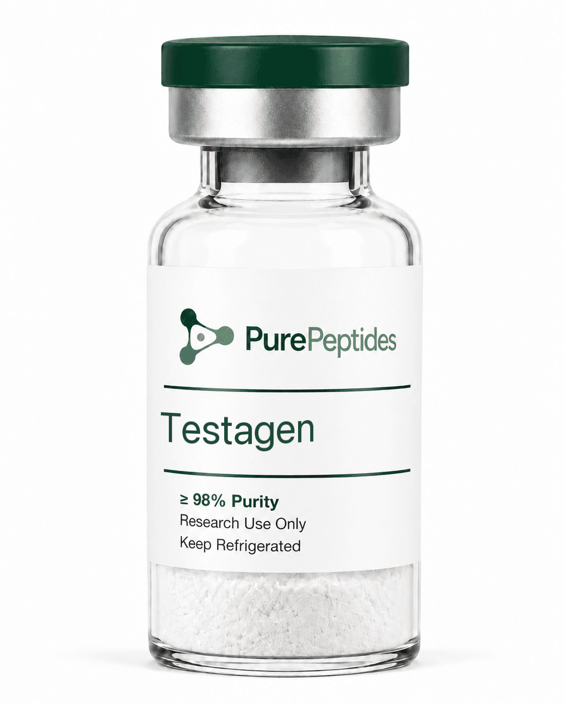 Testagen péptido de investigación — ≥98% pureza por HPLC — CAS N/A (Khavinson bioregulator) — polvo liofilizado para investigación de laboratorio in vitro — Pure Peptides