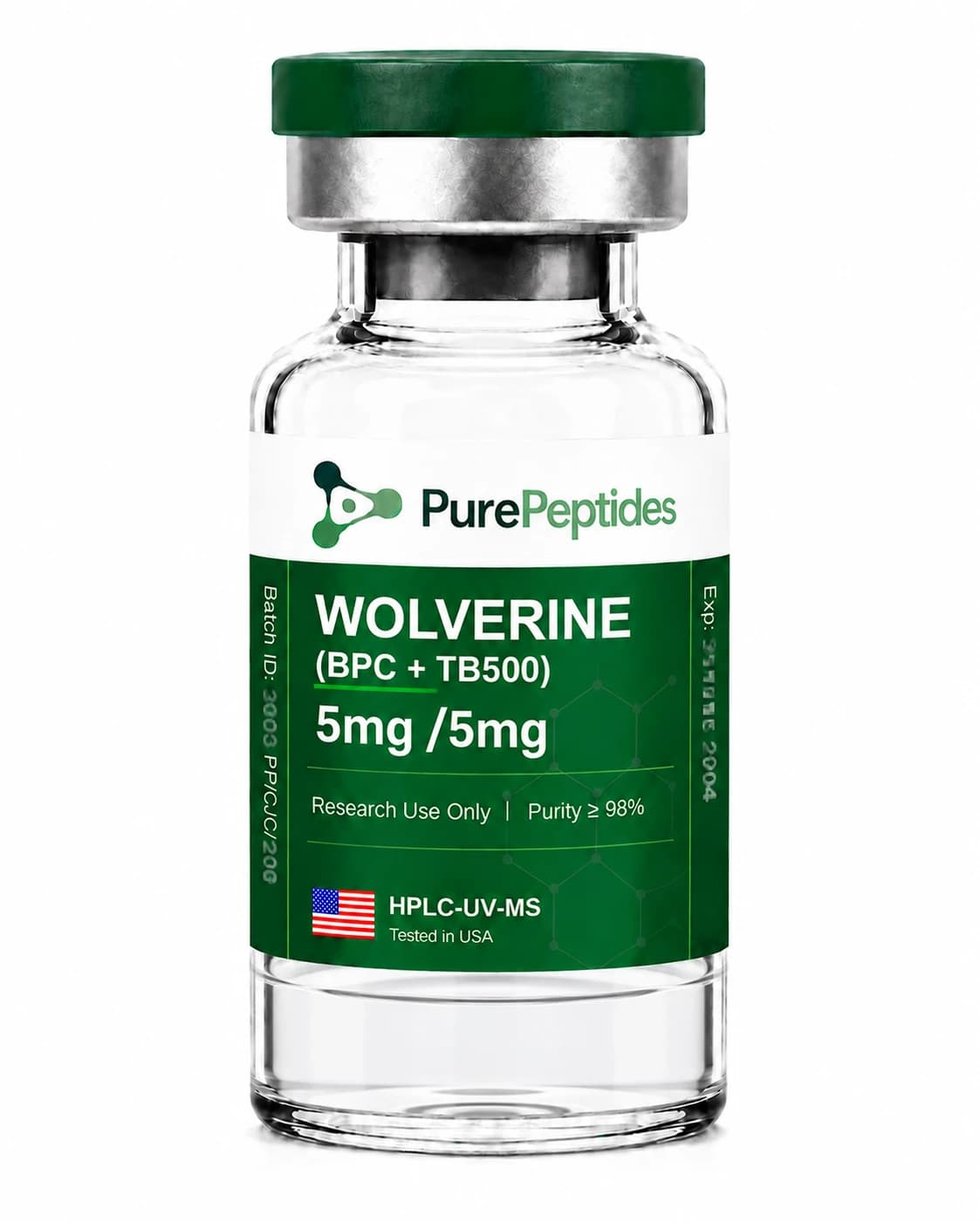 Wolverine Blend 5mg/5mg research vial